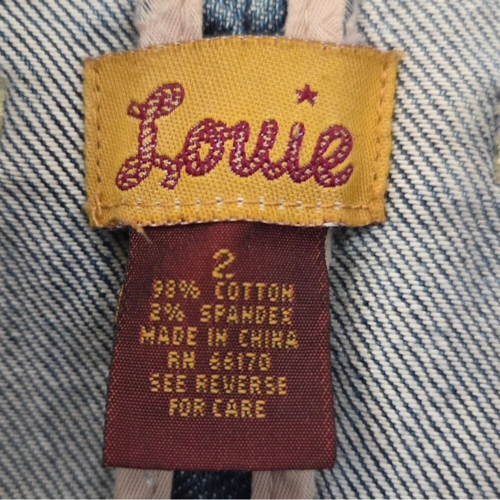 Anthropologie Louie Denim Jean Jacket Blazer 2 - Picture 5 of 8